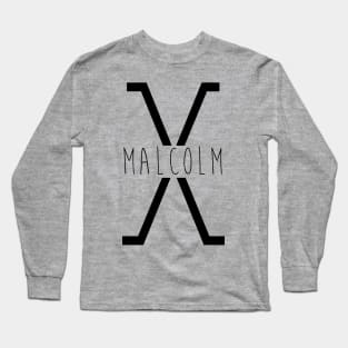 Malcolm X Long Sleeve T-Shirt